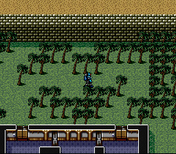 Cyber Knight II: Chikyū Teikoku no Yabō (SNES) screenshot: Infiltrating an expensive mansion