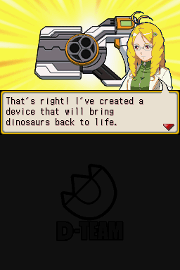 Dinosaur King (Nintendo DS) screenshot: Is the DinoShot.