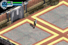 Star Wars: The New Droid Army (Game Boy Advance) screenshot: At the Jedi Temple