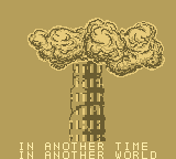 The Tower of Druaga (Game Boy) screenshot: The game's story.