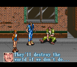 The Peace Keepers (SNES) screenshot: Intro