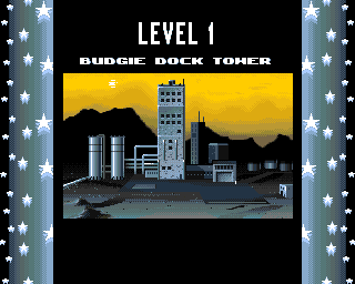 Base Jumpers (Amiga CD32) screenshot: Time for level one