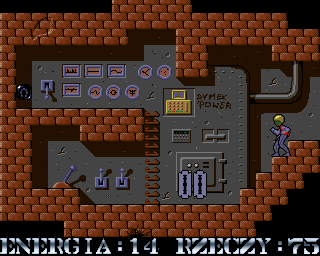 Agent Czesio (Amiga) screenshot: Pumping station