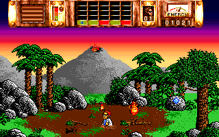 Time Machine (Amiga) screenshot: A bog.
