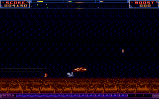 Anarchy (Atari ST) screenshot: Make sure not to shoot the humanoids