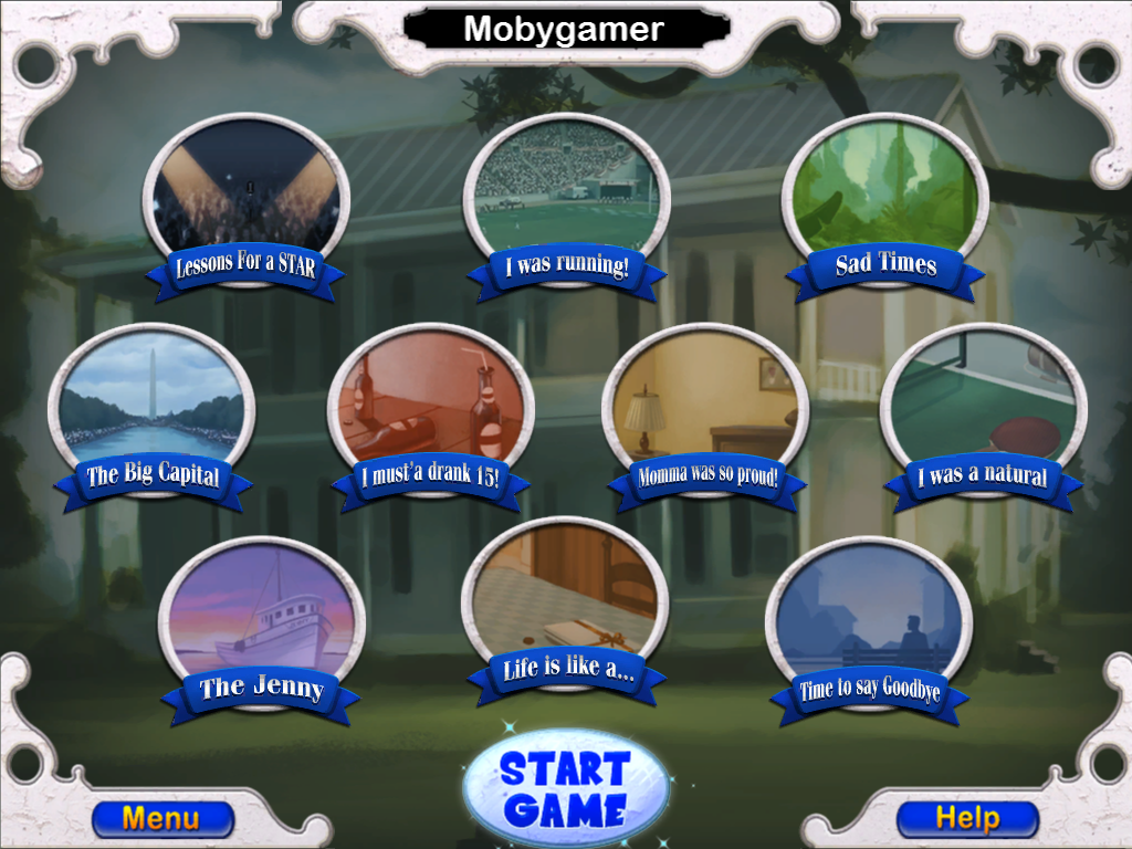 Forrest Gump: Match 3 Game (Windows) screenshot: Level packs