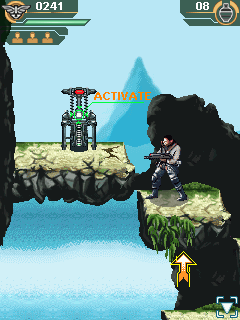 Lost Planet 2 (J2ME) screenshot: This machine can be used to save