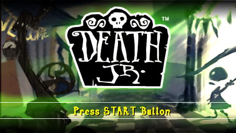 Death Jr. (PSP) screenshot: Title screen