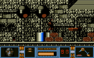 Darkman (Atari ST) screenshot: Level two