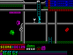 Dynamite Dan II (ZX Spectrum) screenshot: Pick up the cup