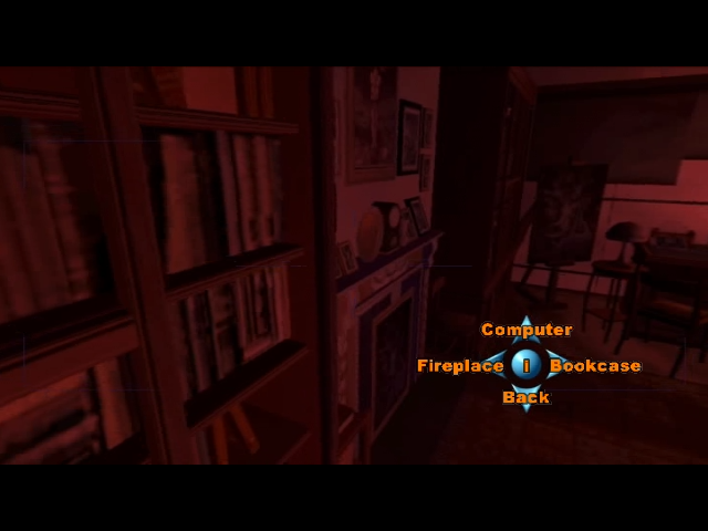 Lara Croft: Tomb Raider - The Action Adventure (DVD Player) screenshot: Using a security cam