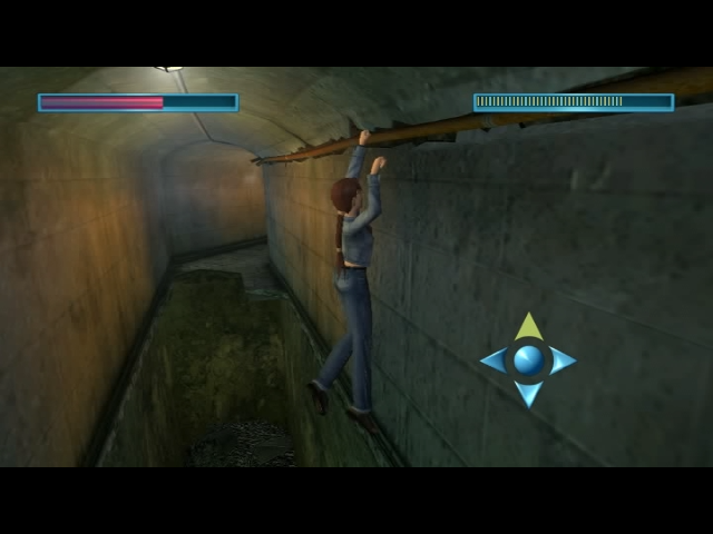 Lara Croft: Tomb Raider - The Action Adventure (DVD Player) screenshot: And this one involve pressing the up key repeatedly