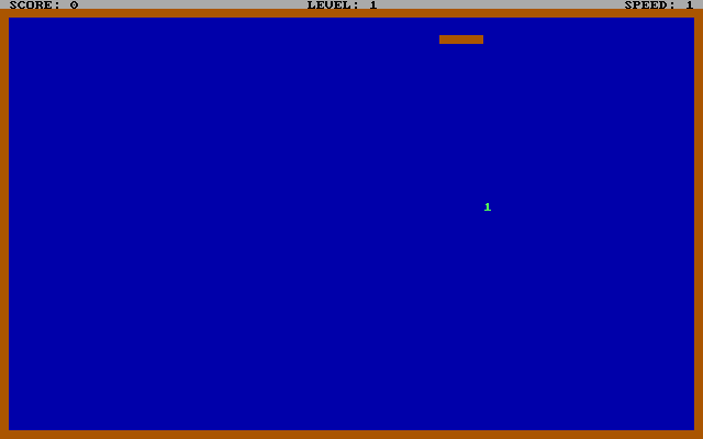 Zmiy (DOS) screenshot: Level 1