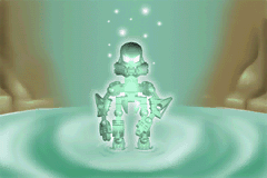 Bionicle Heroes (Game Boy Advance) screenshot: Transformed