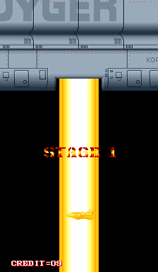 Dyger (Arcade) screenshot: Stage 1