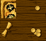 Gold and Glory: The Road to El Dorado (Game Boy Color) screenshot: Collecting the map pieces...