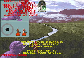 Dino Rex (Arcade) screenshot: Tyrannosaurus