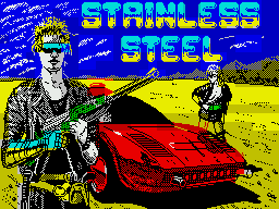 Stainless Steel (ZX Spectrum) screenshot: Loading screen