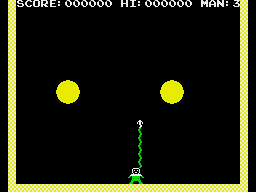 Cannon Ball (ZX Spectrum) screenshot: Made the initial split