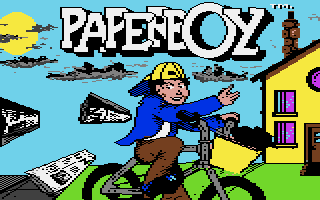 Paperboy (Apple IIgs) screenshot: Loading screen