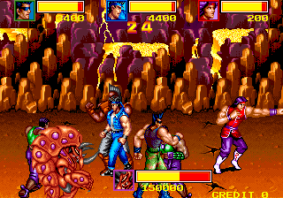 Screenshot of Silent Dragon (Arcade, 1992) - MobyGames