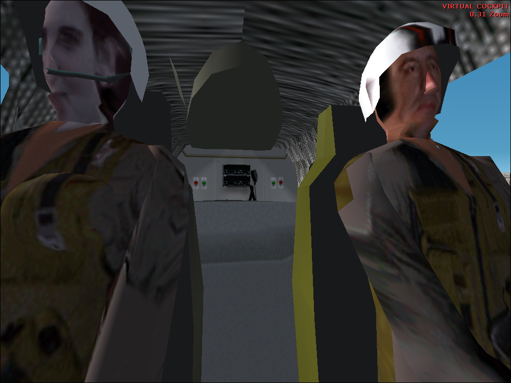 Military Collection (Windows) screenshot: OH-58D - The pilots don't look too well...maybe airsick?