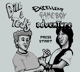 Bill & Ted's Excellent Game Boy Adventure (Game Boy) screenshot: Title
