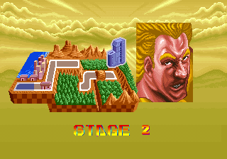 Silent Dragon (Arcade) screenshot: Stage 2