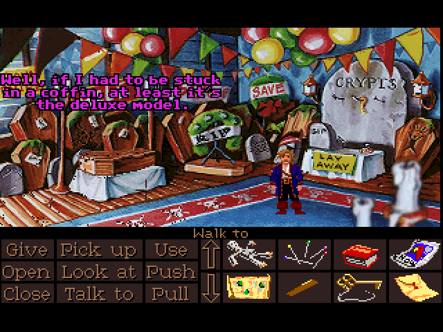 Screenshot of Monkey Island 2: LeChuck's Revenge (FM Towns, 1991 ...