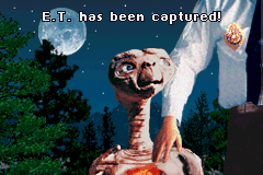 E.T. The Extra-Terrestrial (Game Boy Advance) screenshot: Oh no! Why God, why?!