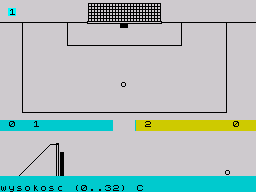 Rzuty Karne (ZX Spectrum) screenshot: Height