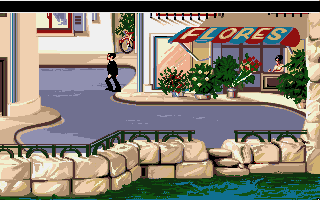 007: James Bond - The Stealth Affair (Amiga) screenshot: Downtown.