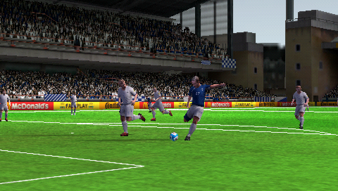 Screenshot of UEFA Euro 2008 (PSP, 2008) - MobyGames