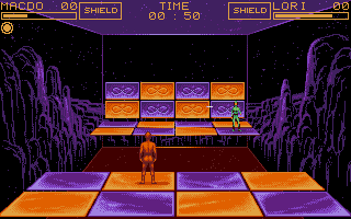 Disc (Atari ST) screenshot: Playing against the computer