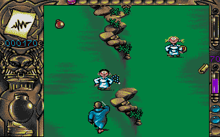 Mystical (Atari ST) screenshot: Crazy doctors...