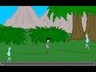 Rode Quest (Windows) screenshot: Natives want to catch you.