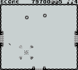 Crystal Quest (Game Boy) screenshot: I'm being destroyed.