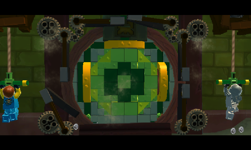 LEGO Ninjago: Shadow of Ronin (Android) screenshot: Double action
