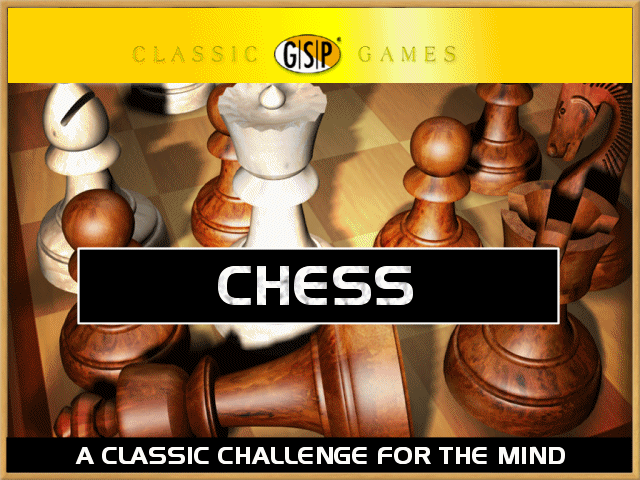Classic Games: Chess (Windows) screenshot: The title screen