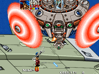 Desert Assault (Arcade) screenshot: Final Boss