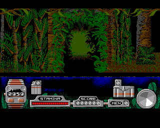 Butcher Hill (Amiga) screenshot: Level 2: The Jungle