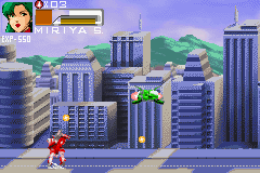 Robotech: The Macross Saga (Game Boy Advance) screenshot: On foot