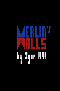 Merlin's Walls (Atari 2600) screenshot: Title screen