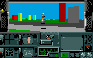 Hoverforce (Atari ST) screenshot: Friend or foe?