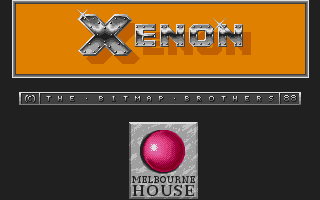 Xenon (Atari ST) screenshot: Loading screen