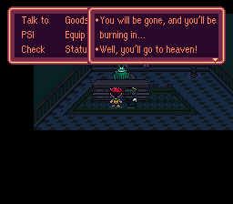 EarthBound (SNES) screenshot: Works for me!
