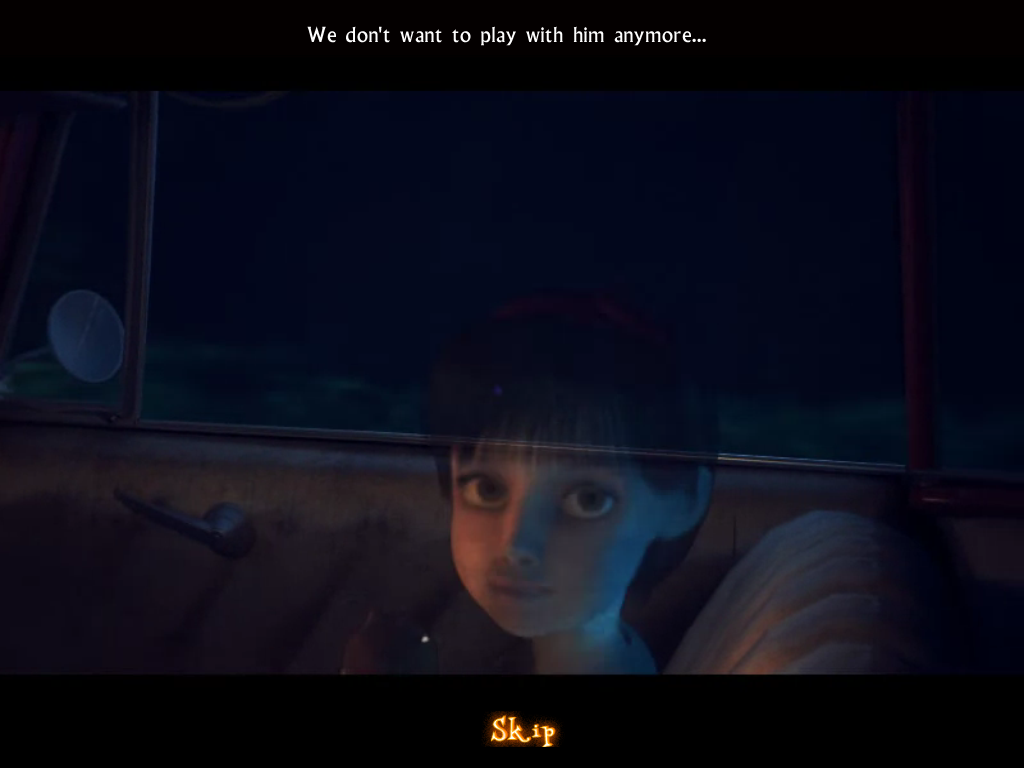 Weird Park: Scary Tales (iPad) screenshot: Opening cinematic