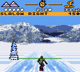 MTV Sports: Pure Ride (Game Boy Color) screenshot: Starting line.