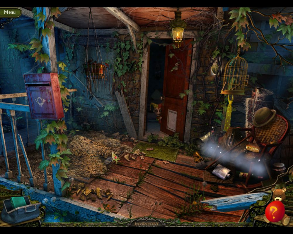 Weird Park: Scary Tales (Windows) screenshot: Mr. Dudley is making trouble