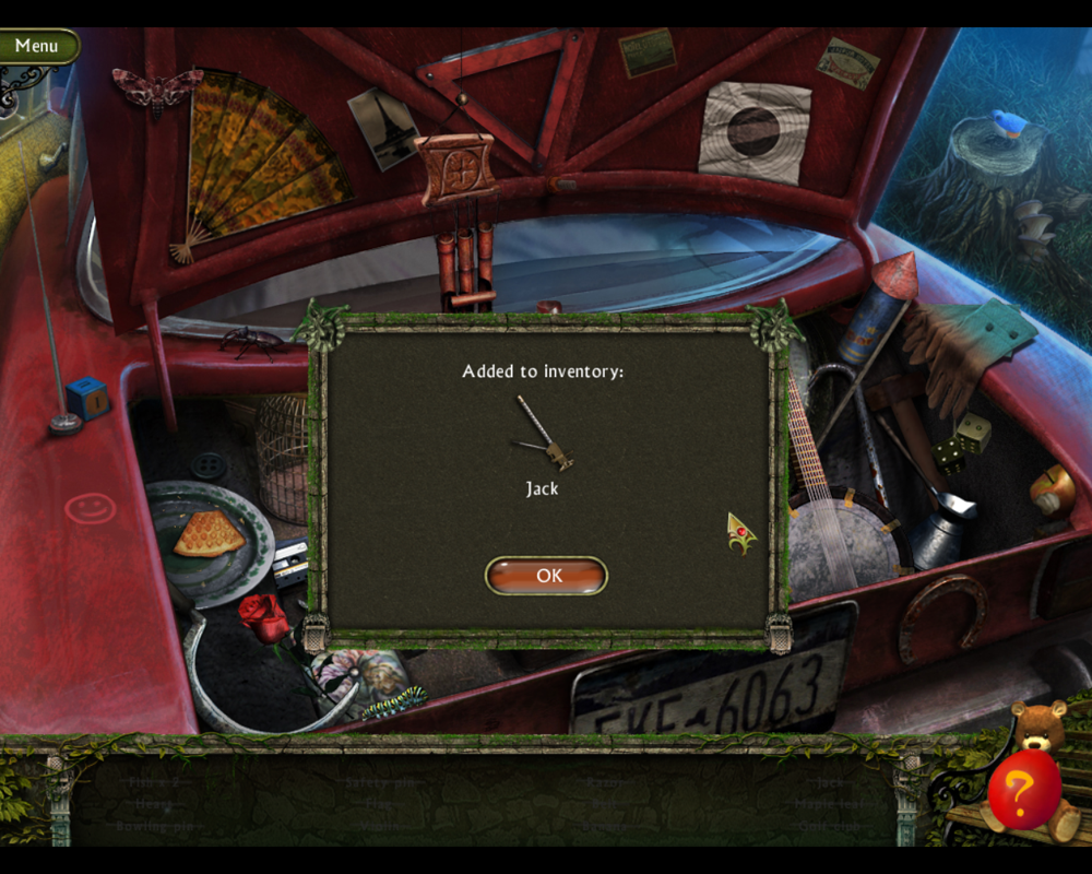 Weird Park: Scary Tales (Windows) screenshot: I got a jack